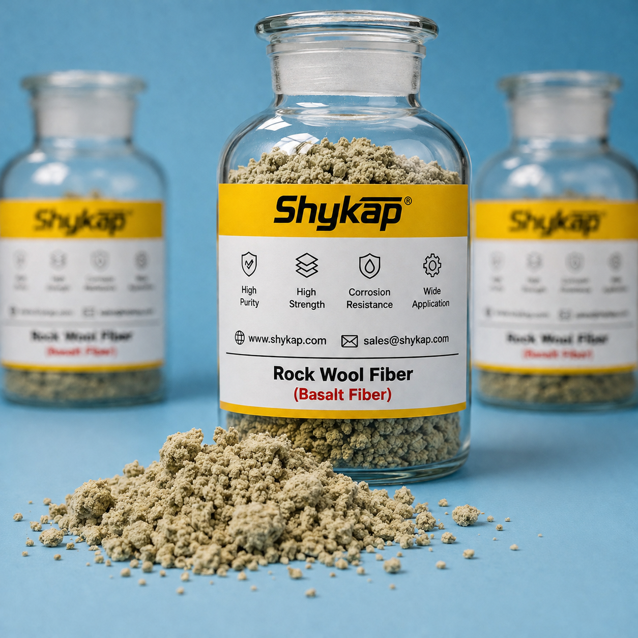 Rock Wool Fiber – brake pad friction raw material