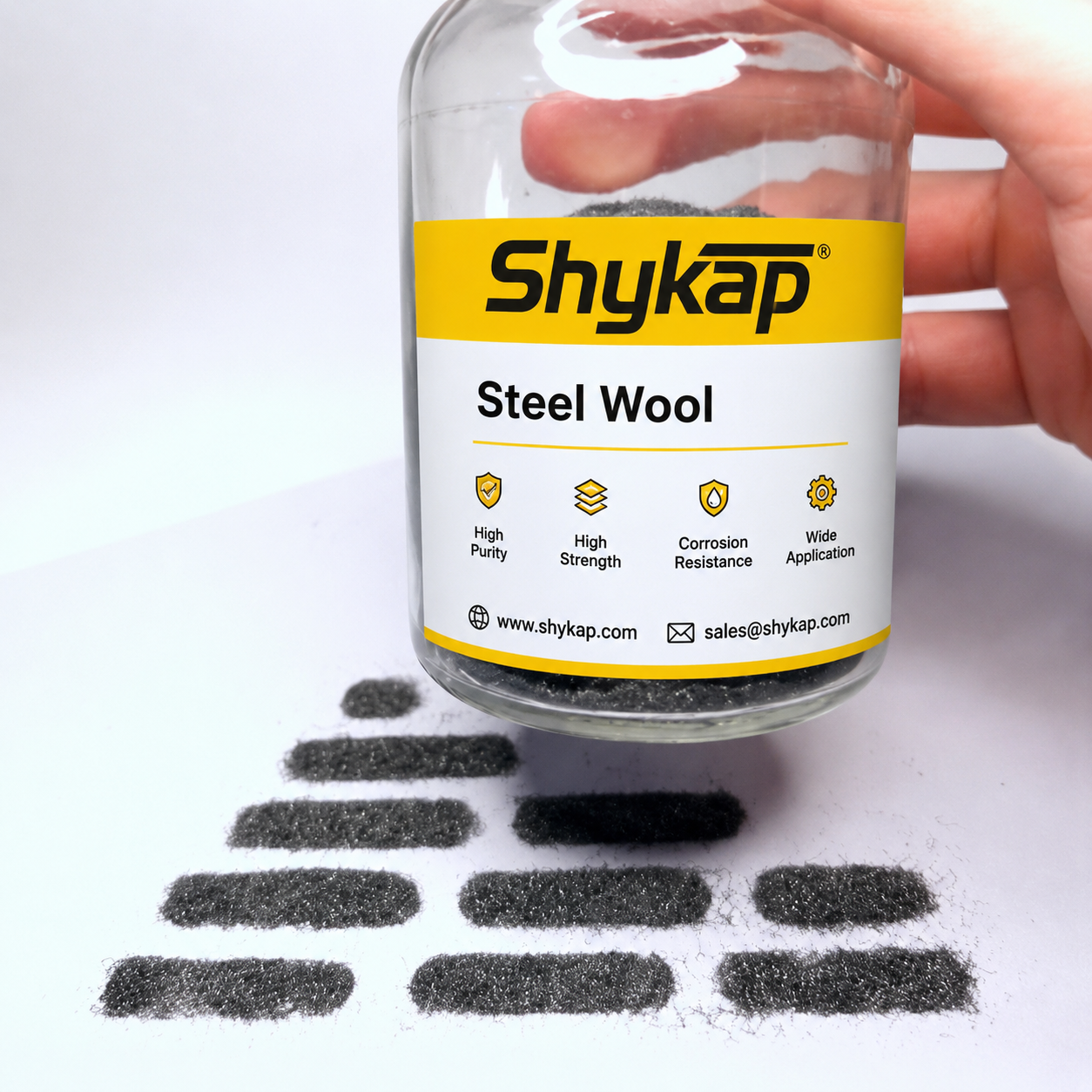 Fiber Steel Wool – brake pad friction raw material