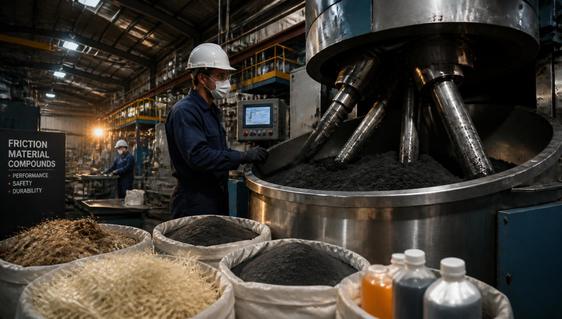 Friction Material Mixing