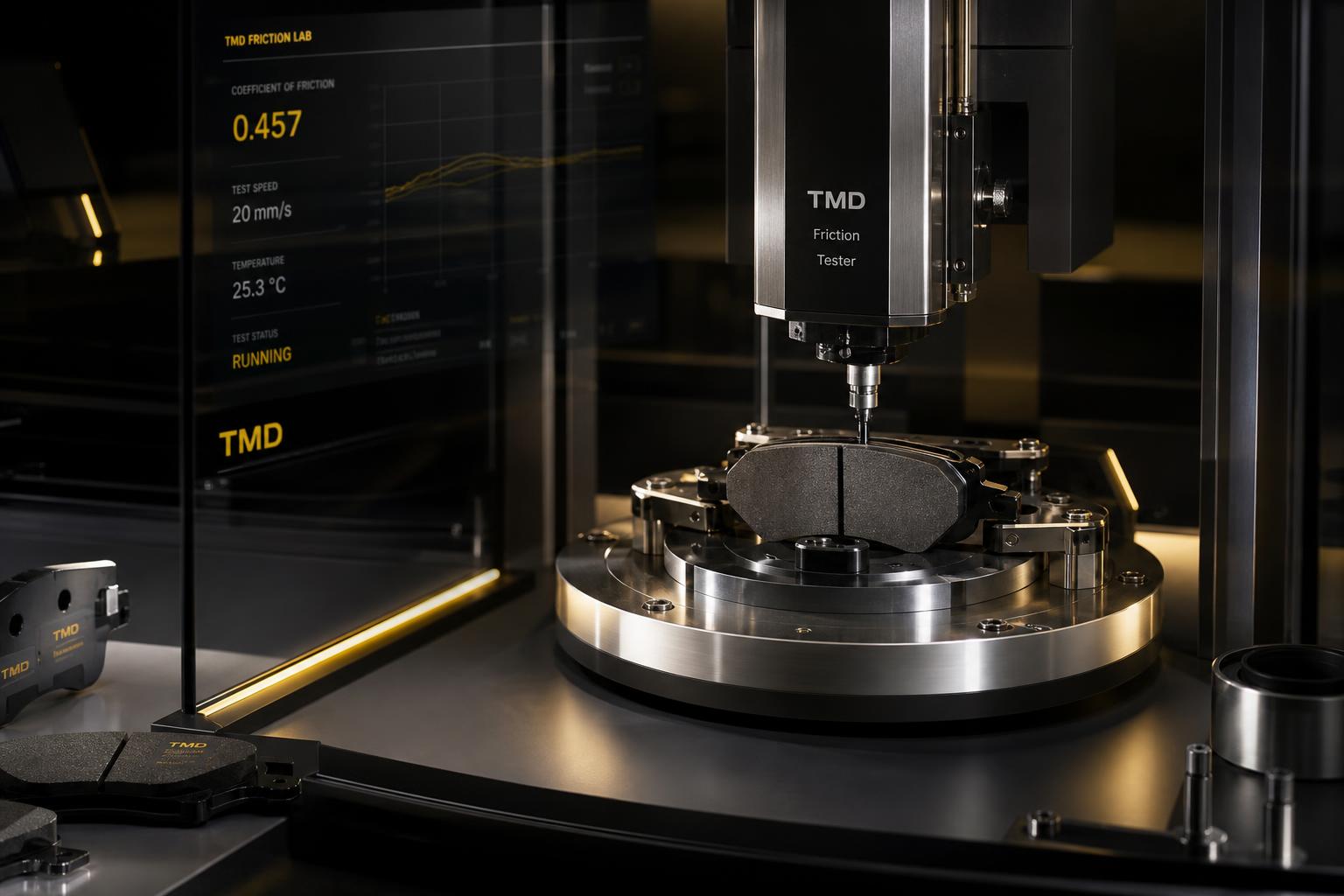 SHYKAP friction testing laboratory